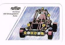 DDR Taschenkalender 1988 Fahrzeugelektrik FER Ruhla