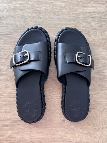 Schwarze schlupfsandalen von - schlupfsandalen,