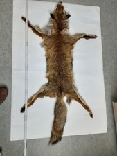 Fuchsfell echt Leder, gegerbt