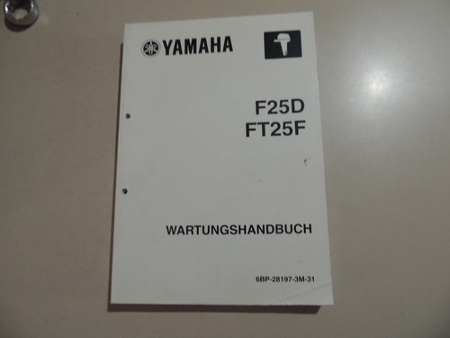 Werkstatthandbuch yamaha - werkstatthandbuch,