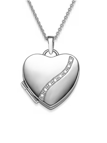 Amoonic damen herz medaillon - amoonic,