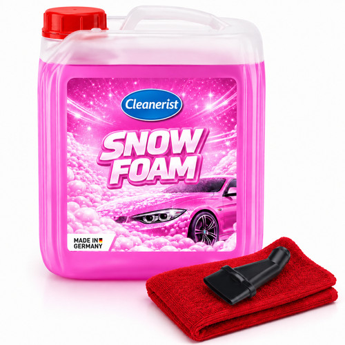 Liter snowfoam pink - pink, snow