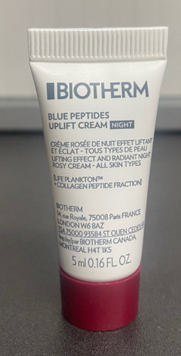 Biotherm blue peptides uplift