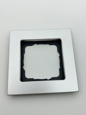 Gira E22 1-fach Rahmen Flacheinbau Alu silber matt n leichte Kratzer