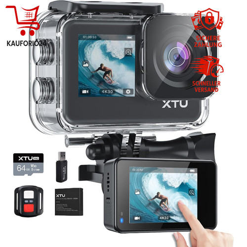 Action kamera 30fps 20mp - 4k,