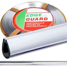 Zierleiste Keder Leiste U Profil 15 m Meter Rolle Chrom Kantenschutz