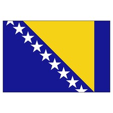 Bosnische Bosnien Flagge Fahne