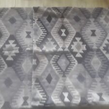 Kissenbezüge 2 Stück dicker velvet SAMT schwarz grau natur 50 cm×50 cm NEUWERTIG