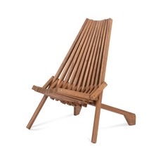 Low Profile Acacia Wood Lounge