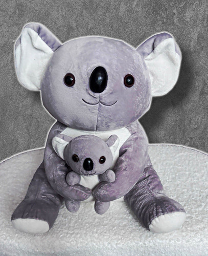 Koala plüschtier mama mit - koala,