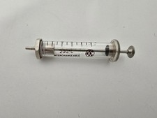 Spritze antik Apotheke 5ml 200C Interchangeable Edelstahl