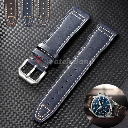 Uhrenarmband leder 20mm 21mm - uhrenarmband,