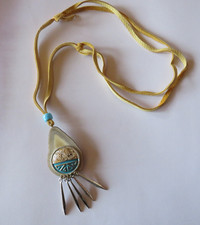 Indianerschmuck, mit Lederband zum Verstellen