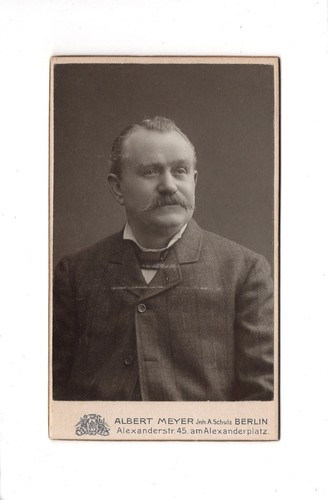 Cdv foto herrenportrait - herrenportrait,