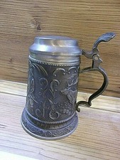 ALTER ZINNKRUG REIN ZINN MOTIV