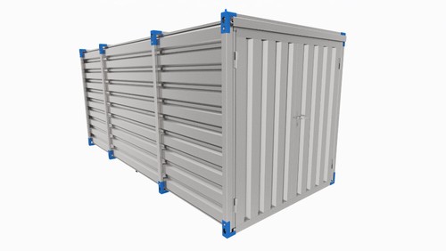 Lagercontainer mit - 6m,