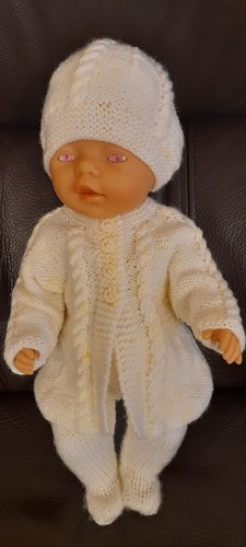 Handgestrickte puppenkleidung - handgestrickte,