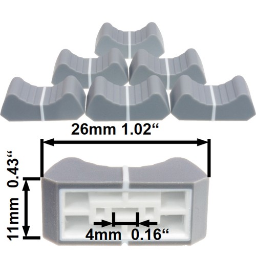 Sifam faderkappen 4mm - 6x,
