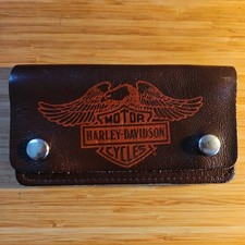 Harley Davidson Vintage Portemonnaie Rindsleder