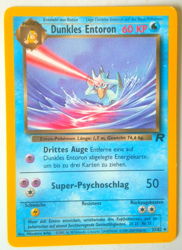 Pokemon karte dunkles - pokemon,