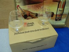 Asbach-Uralt Schwenker - Antik Bleikristall - in der OVP - ev. 50er Jahre