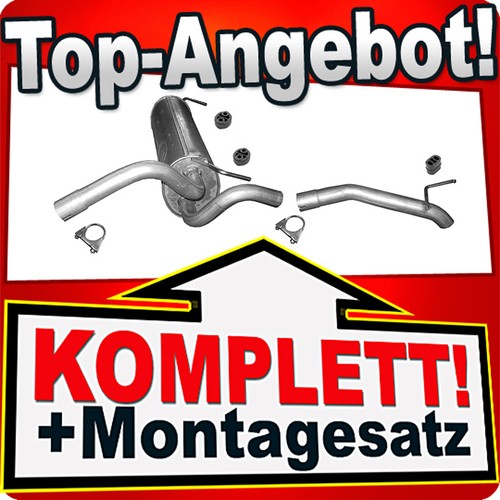 Auspuff für opel - für, zafira