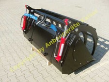 Greiferschaufel Frontladerschaufel mit Niederhalter Siloschaufel div. Breiten