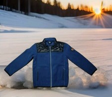 Pocopiano Fleecejacke blau