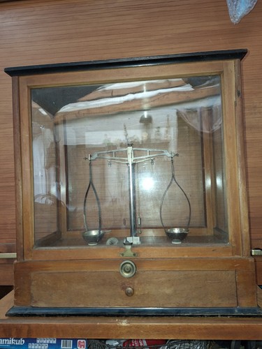 Alte apotheken waage - alte,