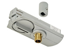 SLV 143124 1-Phasen Pendelleuchtenadapter silbergrau Schienensystem einspeiser