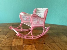 Schaukelstuhl Kinderstuhl große Puppenstube Puppenhaus   dollhouse rocking chair