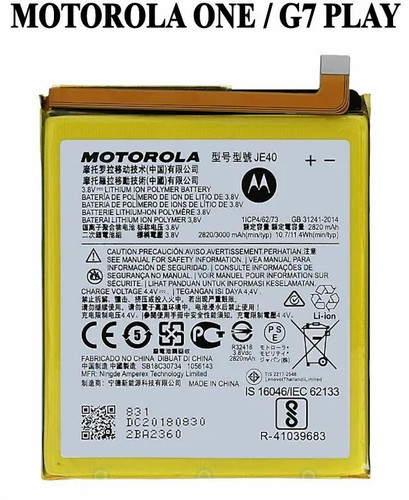 Original motorola akku je40 - motorola,