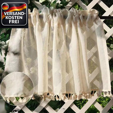 Boho Vintage Scheibengardinen