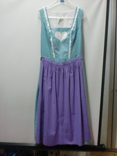 Türkis geblümtes dirndl - dirndl, gr
