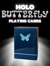 HOLO Butterfly Playing Cards Limitierte Sammler-Edition Exklusive Pokerkarten