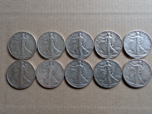 10x walking liberty half - 10x,