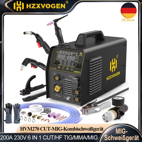 Hzxvogen 6in1 mig cut wig - 6in1, mig/cut/wig/arc