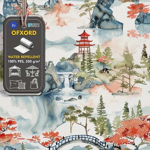 Oxford bedruckt polsterstoff - oxford,