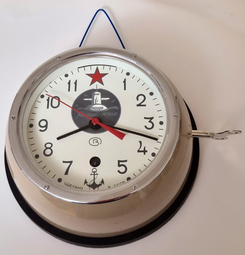 Sowjetische schiffsuhr vostok - sowjetische,