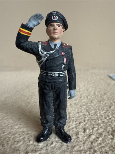 Zinn figur panzerfahrer cm - zinn,