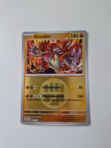 Groudon 108 217 reverse holo - groudon,