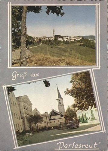 Perlesreut blick auf ort - perlesreut,