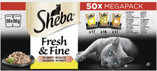 50x50g Sheba Katzenfutter