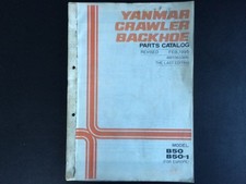 x 5 Yanmar B50 B50-1  Ersatzteilliste parts list Ersatzteilbuch