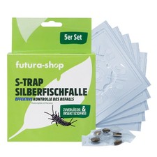 Silberfisch Falle Silberfischchen Papierfischchen Ofenfischchen Pheromonfalle