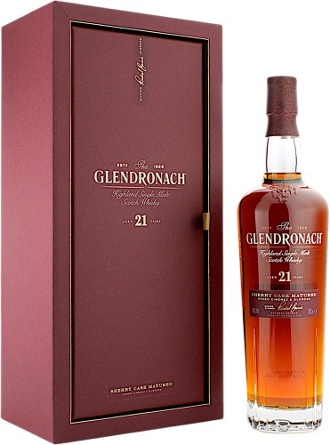 Glendronach jahre sherry - glendronach, 21