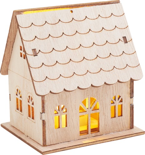 Vbs holzbausatz haus mit - haus, led