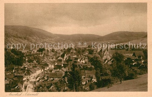 Amorbach miltenberg panorama - amorbach,