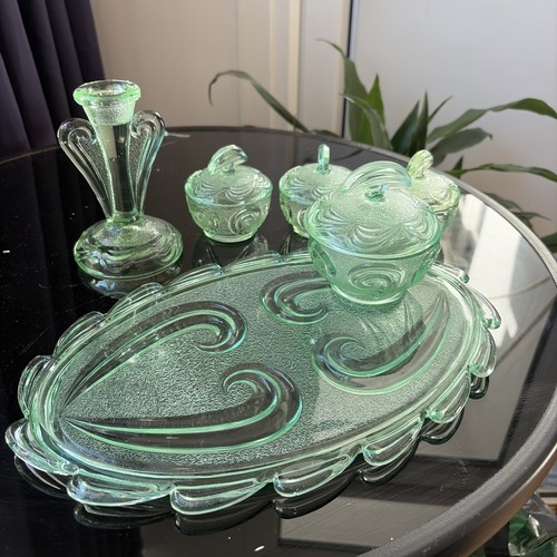 Art deco schminktisch set - deco,