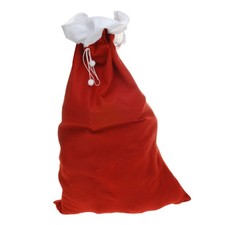 Weihnachtssack Nikolaussack Geschenkebeutel Weihnachtsmann Tasche Groß 90x60cm